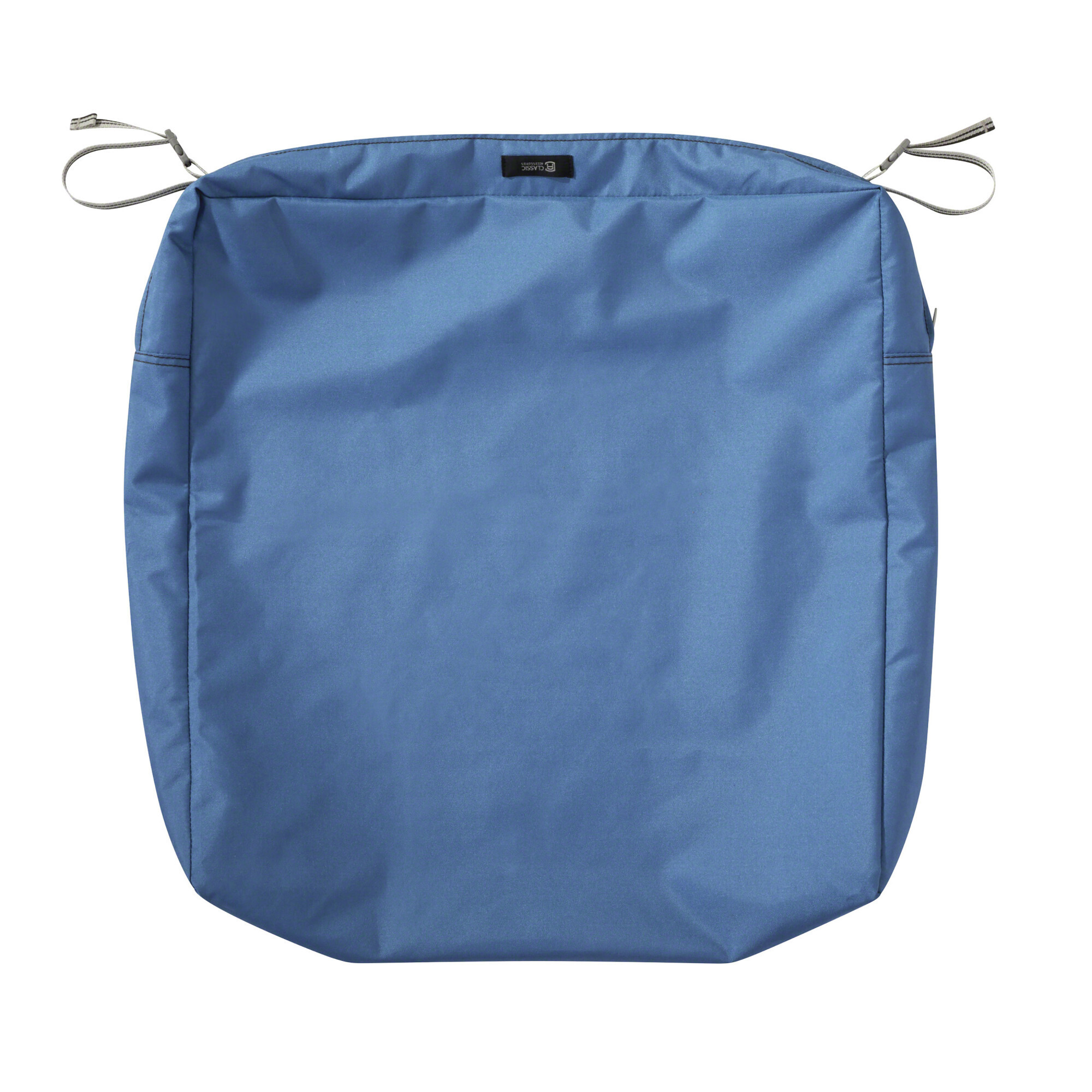Classic Accessories Ravenna Water-Resistant Patio Lounge Chair/Loveseat Cushion Cover — 23in. x 23in. x 5in., Empire Blue, Model# 60-333-010501-RT